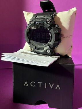 ACTIVA x INVICTA - Black Digital Sports Watch